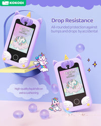 KOKODI Kids Smart Phone Toys - Purple - image 2