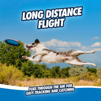Chuckit! Paraflight Flying Disc Dog Toy, Floats, Size Large - Large (Pack of 12) / Green/Max Glow - image 4