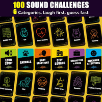 QUOKKA What's The Sound card game with 100 sound challenge cards - view 6