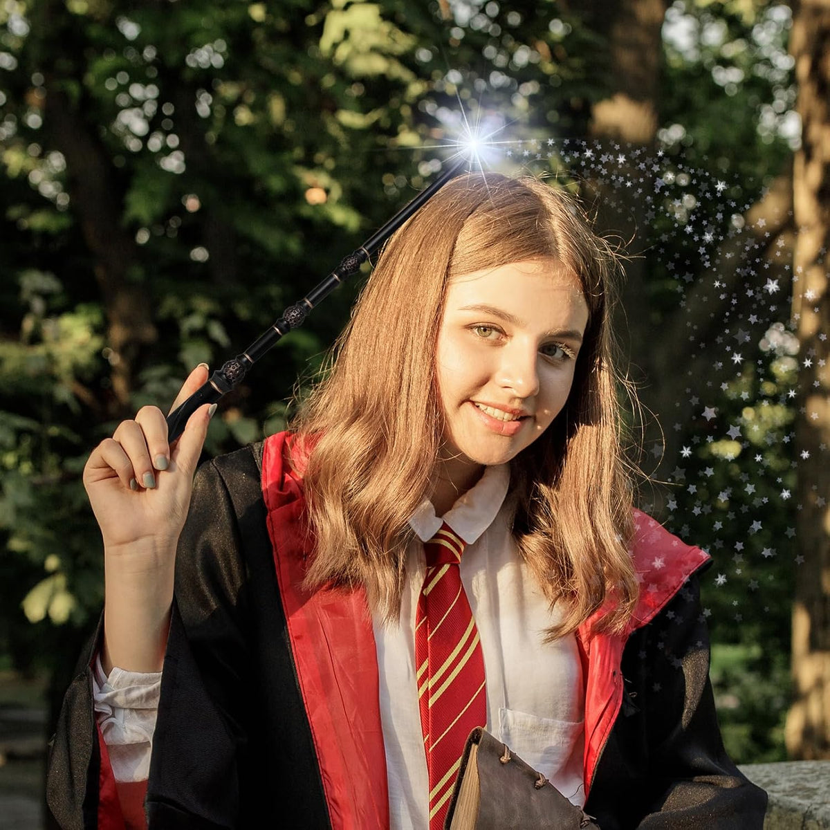 ChampWe Light Up Magic Wizard Wand Rechargeable Illuminating Toy - Hive - image 3
