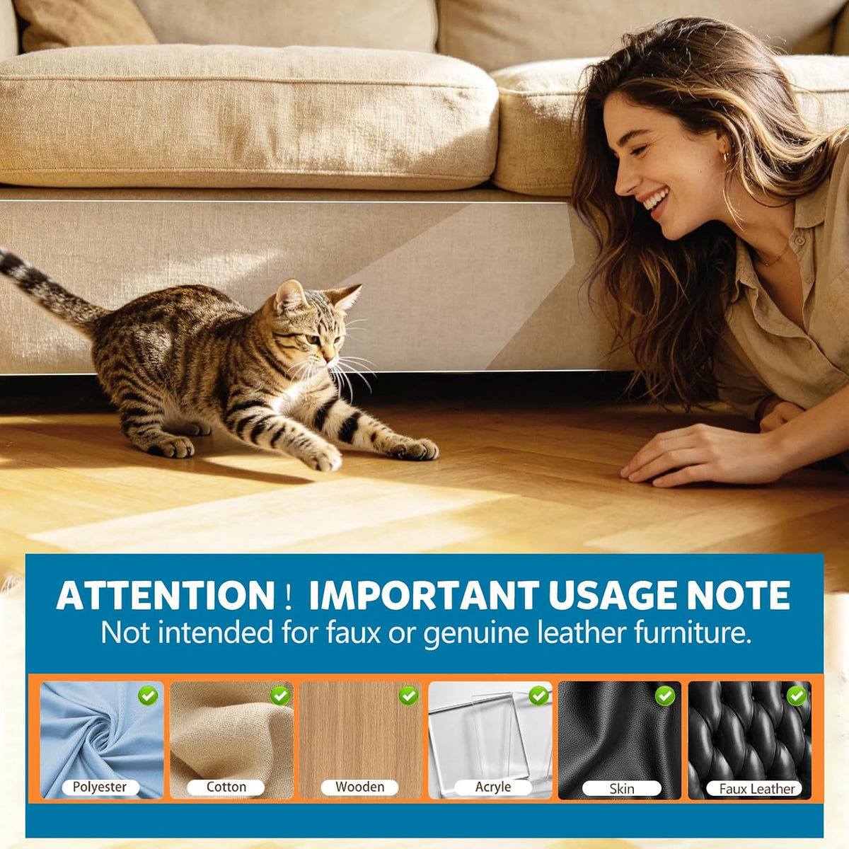 Anti Cat Scratch Furniture Protector - image 2