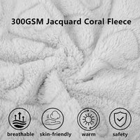 Pet Blanket for Dogs Cats - Light Grey / 50x60" - image 2