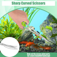 Aquarium Aquascape Tools Kit - 12.5in / Silver - image 3