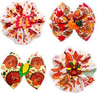 PET SHOW Holiday Dog Bowties Flowers for Small Dogs Slide on Collar – Essentials for Dogs - Multicolor