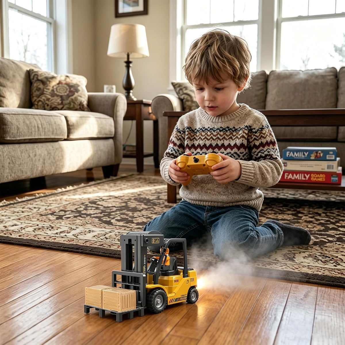 1:24 RC Forklift for Kids - Forklift&cranes - image 2