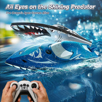 JOI MEW Remote Control Boat for Kids, RC Boat for Pool & Lake - Dark Blue - image 3