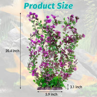 Aquarium Plastic Plants Extra Large Aquarium Plant 20.4-inch Tall - B / 20.4 in - image 2