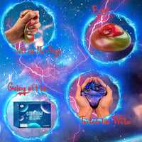 4 Pack Galaxy Slime Kit, Party Favors for Kids, Non Sticky, Wet - Galaxy 60 Pack - image 2