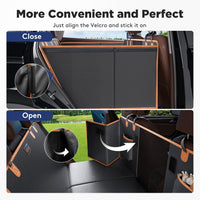 FURTIME Dog Car Seat Cover for Back Seat - Black / For Cars/ SUV/ Small Truck - image 2