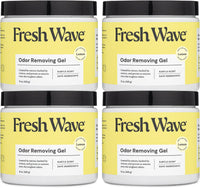 Fresh Wave Lemon Odor Removing Gel - Lemon / 15 Fl Oz (Pack of 4)