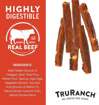 Collagen Rolls - 6" Collagen Rolls for Dogs - Long Lasting Healthy Joint Support Dog Treat - Rawhide Alternative - Skin & Coat Health - Made with Real Beef, 1 Bag, 4 Count