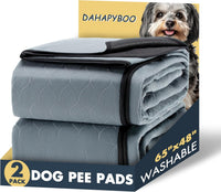 DAHAPYBOO Washable Pee Pads for Dogs 18x24 - 65X48-2P / 2