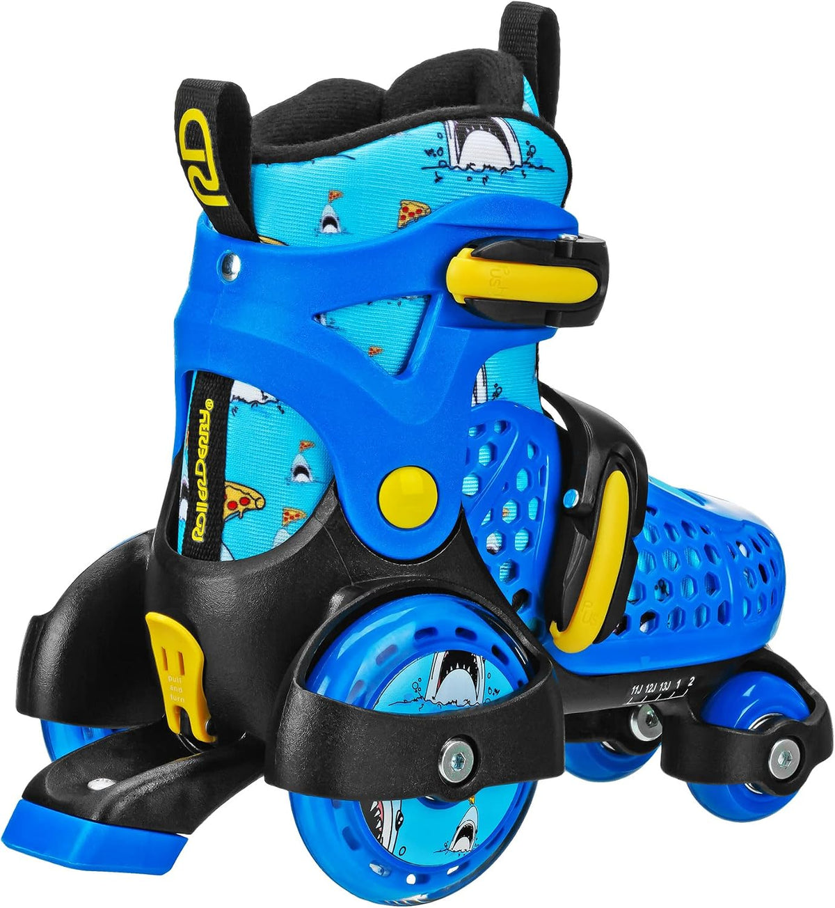 Roller Derby Fun Roll adjustable beginner roller skates for kids - view 4