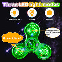 Figrol Fidget Toys 3 Pack - Crystal-green&purple&orange - image 3