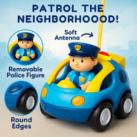 Toddler Remote Control Train - Police Car - image 3