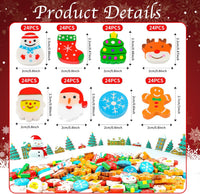 FOIMAS 300-piece mini animal erasers in assorted rubber animal shapes - view 15