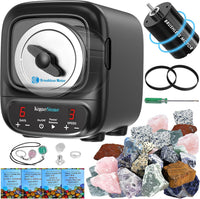 KomeStone Rock Tumbler Grit Kit, 4-Step Polish Refill - K2 Elite Rock Tumbler Kit
