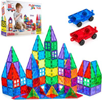 Playmags Large Magnetic Figures Community Set of 15 Pieces - 2. 150-Piece Set