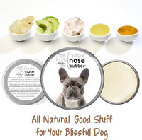 The Blissful Dog Blue French Bulldog Unscented Nose Butter - Dog Nose Butter, 4 Ounce