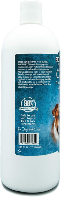 Bio-Groom Oatmeal Dog Shampoo – for Allergies and Itching, Cruelty-Free, Dog Bathing Supplies, Puppy Shampoo for Sensitive Skin, Made in USA, Anti-Itch Dog Products – 32 fl oz 1-Pack