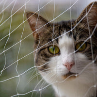Cat Balcony Net Cat Anti-Fall Fence Net Dog Fence Nets Transparent - 10 x 20 ft - image 3