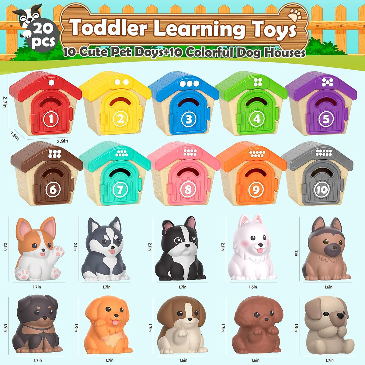 Learning Toys for 1, 2, 3 Year Old Toddlers - PUPPY - image 2