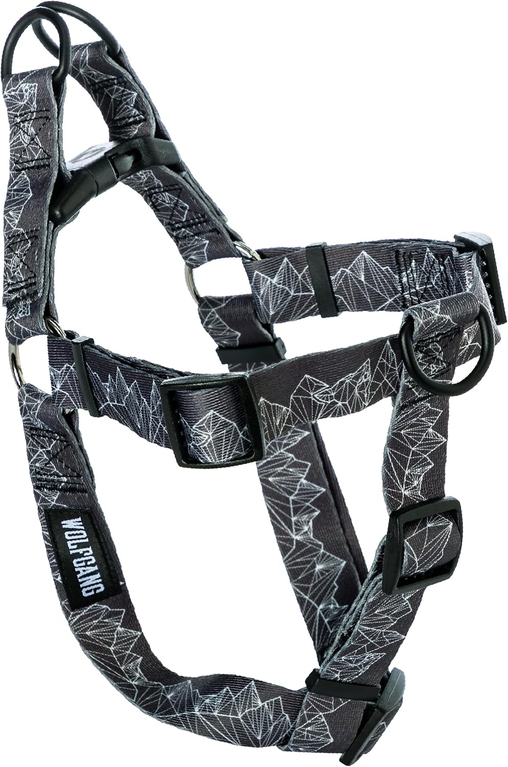 Wolfgang Venture Dog Harness Greatescape Print Large – Essentials for Dogs - WolfMountain Print / Large (1 Inch x 20-30 Inch)