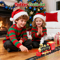 Hot Bee steam locomotive train toy engine with smoke, flashing headlights and sounds - view 8
