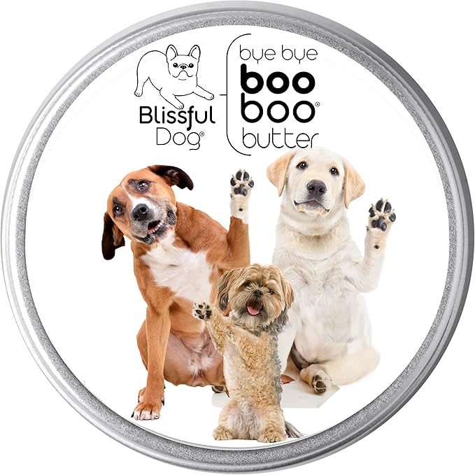 The Blissful Dog Three Cute Puppies Boo Boo Butter, 16oz