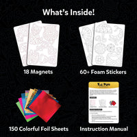 Skillmatics Foil Fun Unicorn & Princesses, Foil Art & Craft - 5. Pretty Patterns - image 3