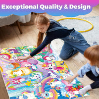 Giant Floor Puzzles for Kids Ages 4-6 - Unicorn - image 4
