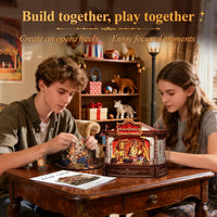 CUTEBEE 3D Wooden Puzzle for Adults - Animal Carnival - image 2