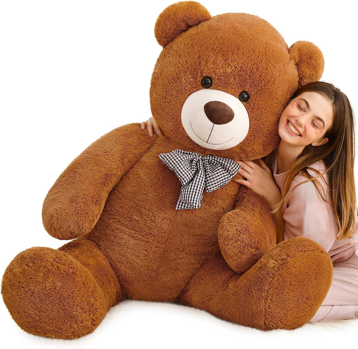 MaoGoLan 47 Inch Giant Teddy Bear - Dark Brown / 55 inches - image 2
