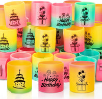 CLEVERZONE 36 Packs Spring Rainbow Magic Fidget Stress Coil Mini - Birthday - image 4