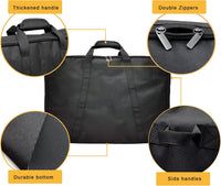 24" Dog Fence Storage Bag for Camping & RV Trips Comfortable Carry – Essentials for Dogs - Black / 25"×7"×25" - image 4