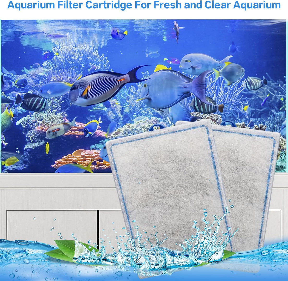 xbbwmrs 12-Pack Large Aquarium Filter Cartridges Compatible - L-6 Count - image 2