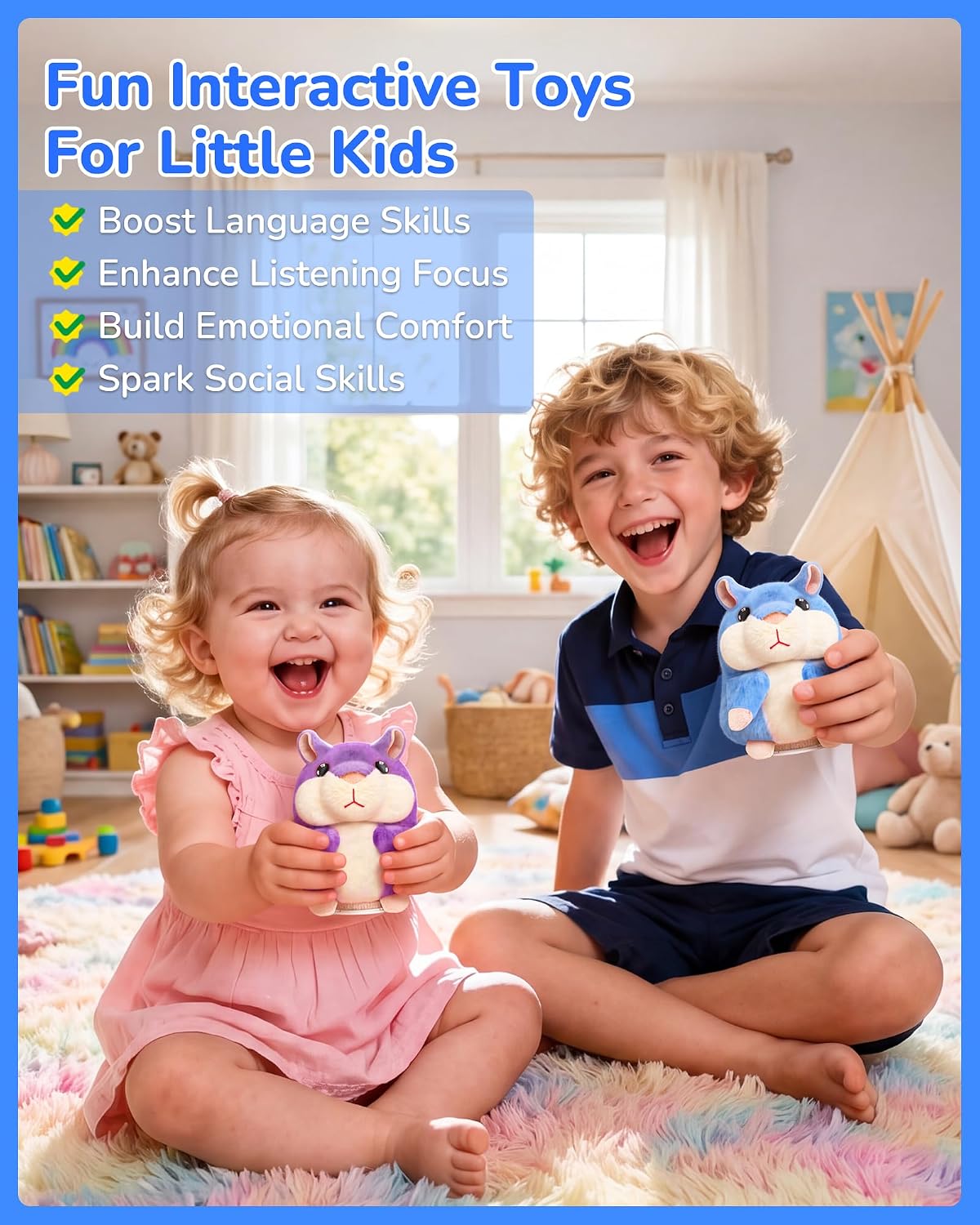 SANJOIN Toddler Kids Toys - Blue - image 4