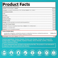 Dog Skin & Allergy Chews - Dog Probiotics for Sensitive Skin Health Support - Allergy Relief - Support Seasonal Allergies, Immune & Gut & Digestive Health Supplement - Chicken Flavor - 90 Count