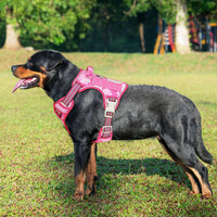 Beebiepet Tactical No Pull Dog Harness with Leash - Pink Camo / Large - image 2