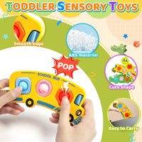 3PC Fidget Popper Sensory Toys Airplane Travel Activities - Style 1 - image 2