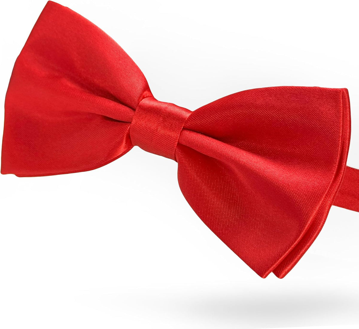 KOOLMOX Dog Bow Tie, Red Bow Tie with Adjustable Dog Collar for Medium and Large Dogs Cats Pets - Red