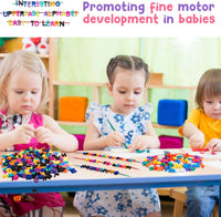 Wesiti alphabet lacing beads with uppercase and lowercase letters, ropes and buckets - view 15