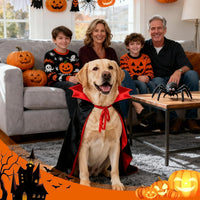 OLANRUN Dog Costumes, Dog Halloween Costumes Vampire Cloak - Large - image 3