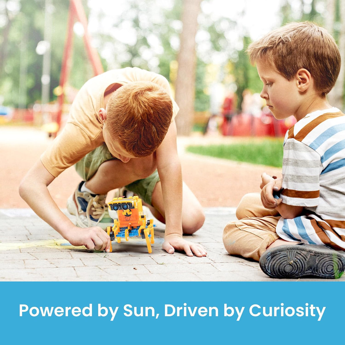 Sillbird 12-in-1 Solar Robot Building Kit STEM Gift for Boys Ages 8-13 – Fun for Kids & Family - Yellow - image 3