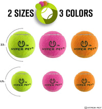 Hyper Pet Mini Extra Small Tennis Balls for Dogs - Green / MINI 1.75" - 12 Pack - image 3