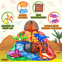 Magnetic Tiles Lava Dinosaur Toys Magnetic Blocks Building Set - image 4