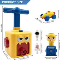 PATHOSIO PETS balloon launcher toy set with hand pump and inertia race car - view 8