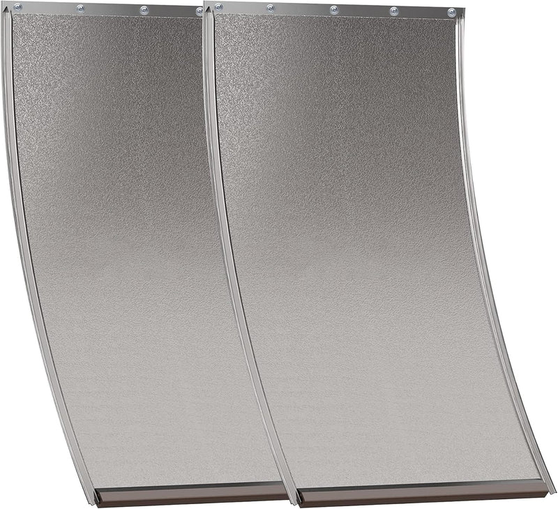 MIAOTONG Weather-Resistant Large Dog Door Replacement Flaps - Large / Pack of 2