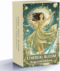 Tarot Deck Unique, 78 Floral Tarot Cards with Guidebook - Floral Tarot With Meanings