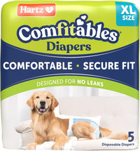 Hartz Disposable Dog Diapers, Size S 36 count - Trial Pack / Extra Large